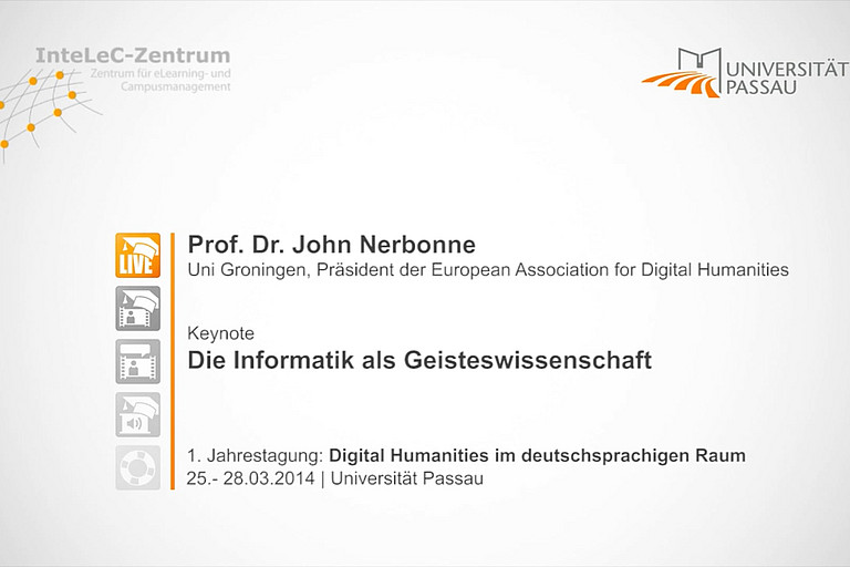 Die Informatik als Geisteswissenschaft